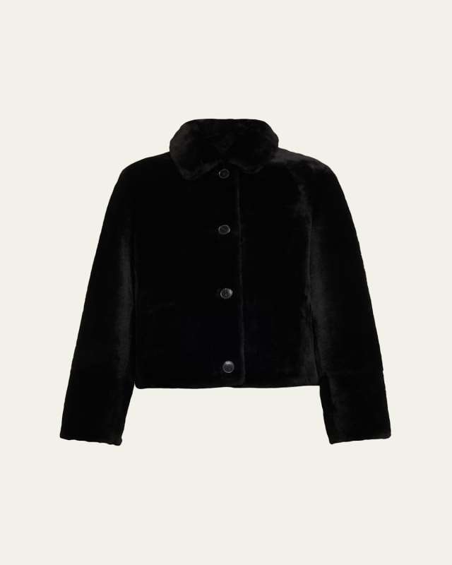 Tailored Shearling Coat